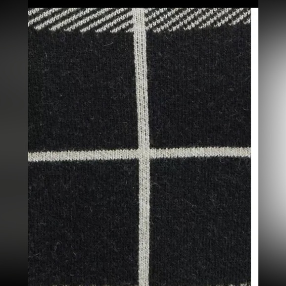 NWT Barbour Cassius Plaid Sweaterdress Black -S, M, L - Picture 5 of 5